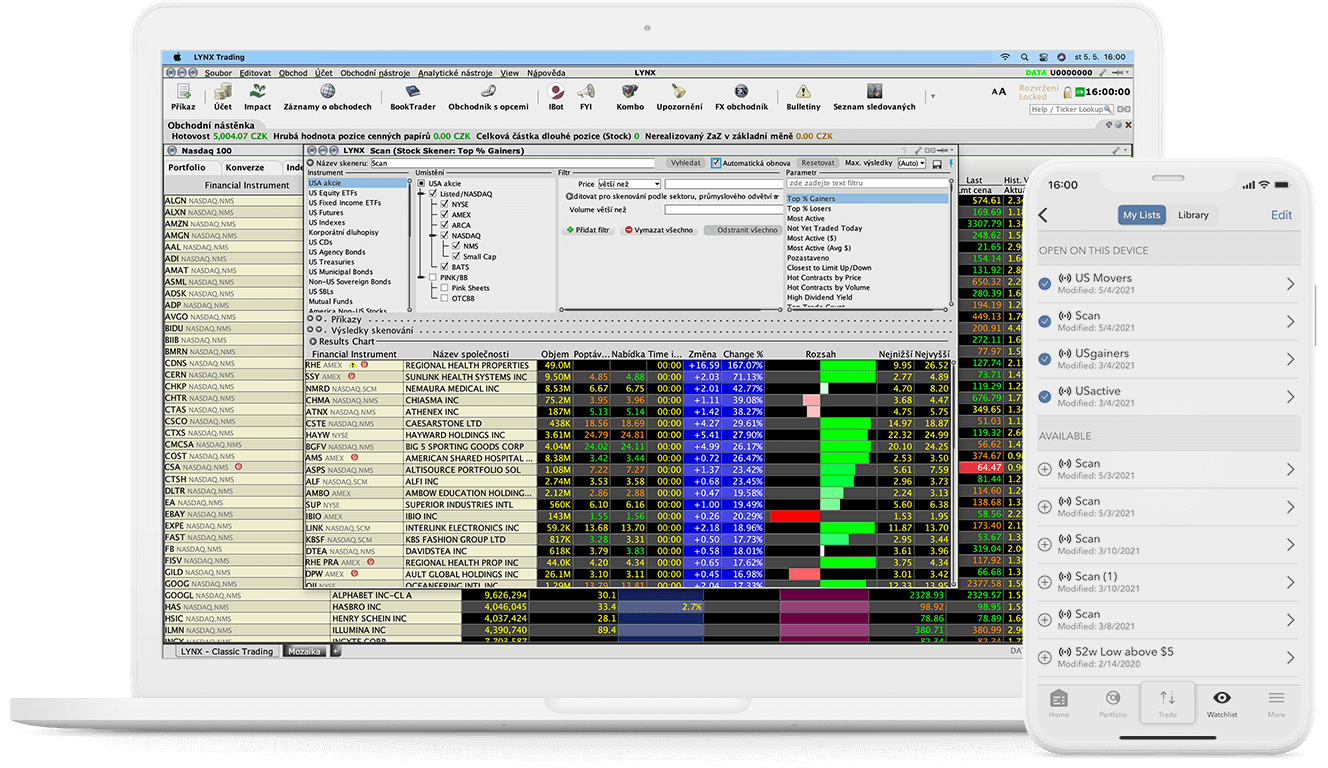 Trading nástroj: MarktScanner