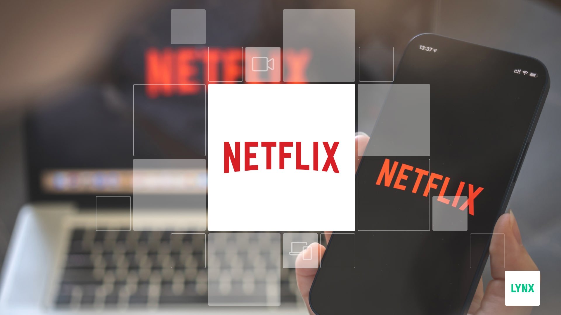 Netflix akcie - logo spoločnosti