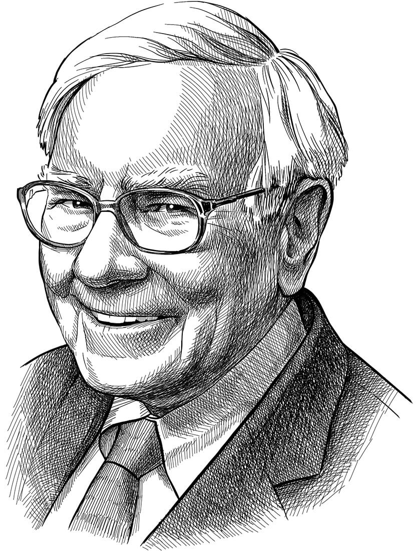 Perokresba investičného guru a zástanca hodnotového investovania Warrena Buffetta