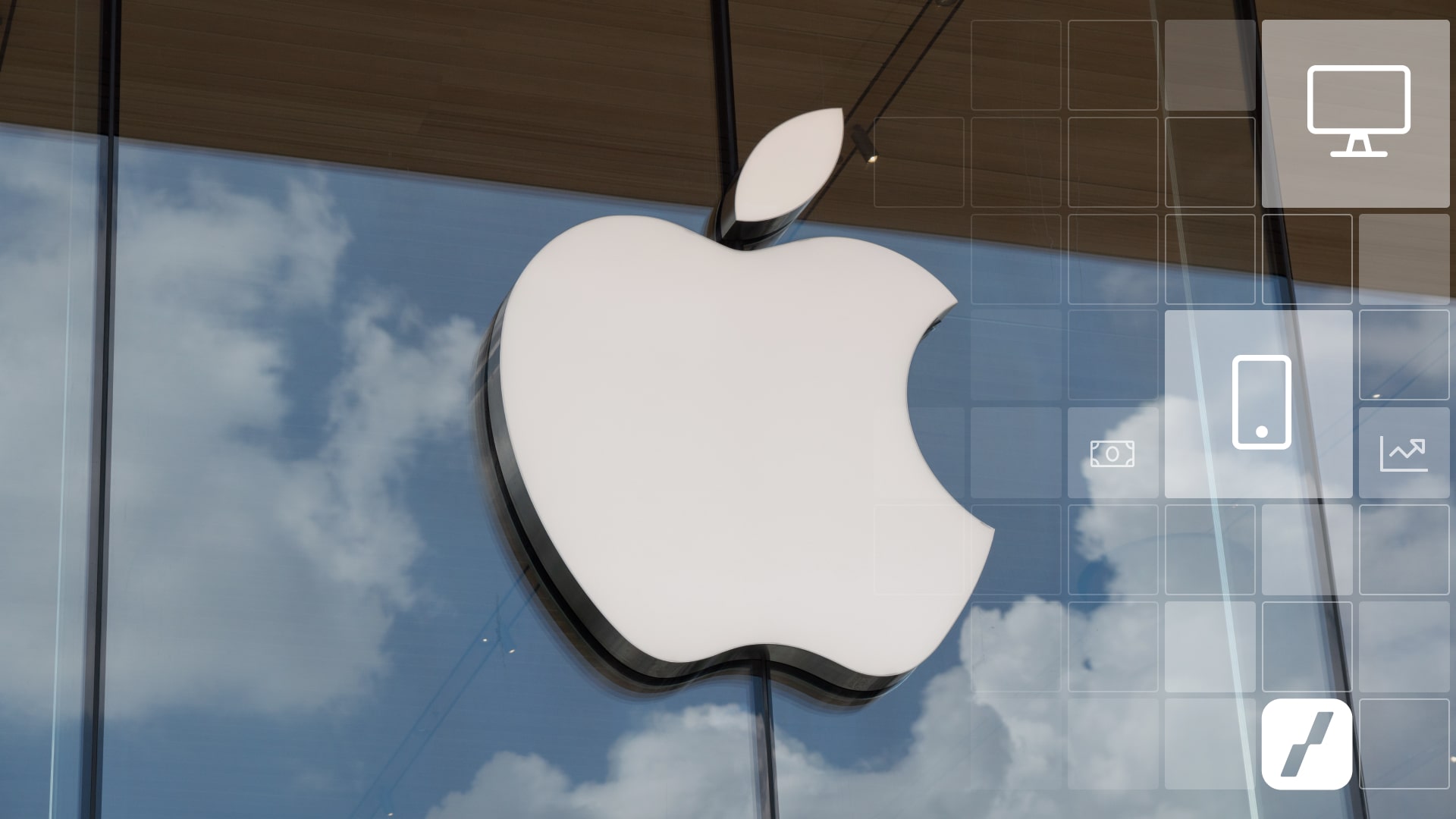 Logo spoločnosti Apple (AAPL)